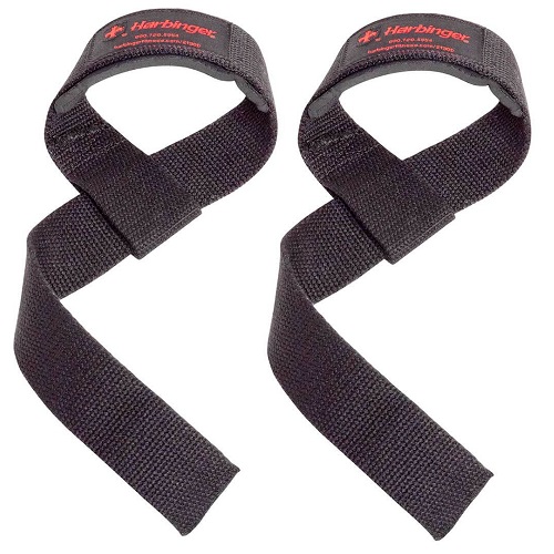 Harbinger Padded Cotton Lifting Straps 